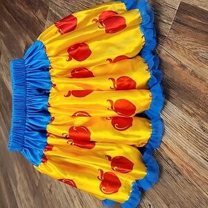 Disney TuTu Couture Snow White themed apple tutu skirt, girls 6/6x